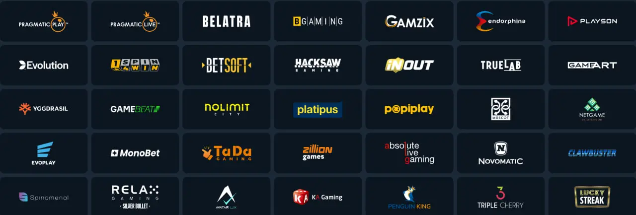 slotorado casino gaming providers